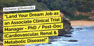 "Land Your Dream Job as an Associate Clinical Trial Manager - PhD / Post-Doc (Cardiovascular, Renal & Metabolic Disease)"