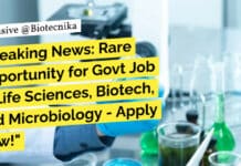 Breaking News: Rare Opportunity for Govt Job in Life Sciences, Biotech, and Microbiology – Apply Now! MSc Microbiology Jobs ILS Bhubaneswar - Project Post For Biotech, Life Sciences