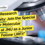 Exciting Research Opportunity: Join the Special Centre for Molecular Medicine at JNU as a Junior Research Fellow (JRF)! "Exciting Research Opportunity: Join the Special Centre for Molecular Medicine at JNU as a Junior Research Fellow (JRF)!"