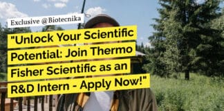 Intern R&D Recruitment at Thermo Fisher Scientific - Apply Online Now!