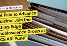Get Paid to Advance Medicine! Join the Cutting-Edge Nanobioscience Group at MACS ARI Pune MACS ARI Pune Research Job Opening For MSc, MTech Biotechnology