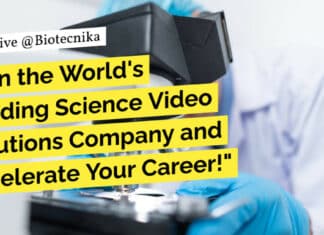 JoVE Science Writer Journal Biology Recruitment