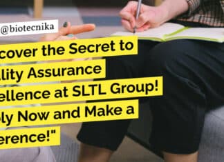Uncover the Secret to Quality Assurance Excellence at SLTL Group! Apply Now and Make a Difference! "Uncover the Secret to Quality Assurance Excellence at SLTL Group! Apply Now and Make a Difference!"