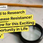 Get Paid to Research Plant Disease Resistance! Apply Now for this Exciting PhD Opportunity in Life Sciences "Get Paid to Research Plant Disease Resistance! Apply Now for this Exciting PhD Opportunity in Life Sciences"