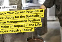 Unlock Your Career Potential at Merck! Apply for the Specialist – License Management Position and Make an Impact in the Life Sciences Industry Today! "Unlock Your Career Potential at Merck! Apply for the Specialist - License Management Position and Make an Impact in the Life Sciences Industry Today!"