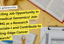 NIBMG Research Job PhD Opening - Attend Walk-In