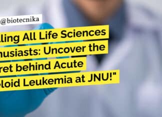 JNU Research Fellow Job for Life & Biological Sciences Candidates