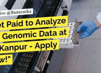 IIT Kanpur Bioinformatics Analyst Recruitment - Apply Online