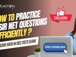 How to Practice Questions for CSIR