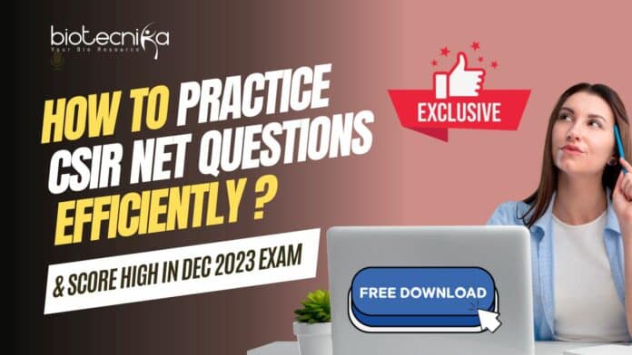 How to Practice Questions for CSIR