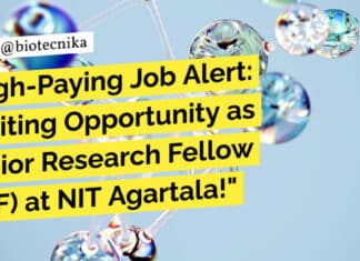"High-Paying Job Alert: Exciting Opportunity as Junior Research Fellow (JRF) at NIT Agartala!"