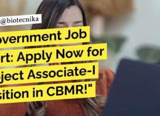 CBMR Project Job Opening - Applications Invited