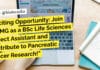 Exciting Opportunity: Join NIBMG as a BSc Life Sciences Project Assistant and Contribute to Pancreatic Cancer Research! BSc Life Sciences Project Assistant Job at NIBMG