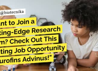 "Want to Join a Cutting-Edge Research Team? Check Out This Exciting Job Opportunity at Eurofins Advinus!"