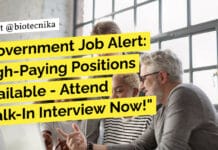 Government Job Alert: High-Paying Positions Available – Attend Walk-In Interview Now! Govt IPFT Project Jobs - Biotech, Biological Sciences Apply