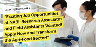 NABI Research Positions Life Sciences - PhD Apply