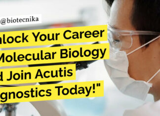 Molecular Biologist Jobs India - Acutis Diagnostics Hiring