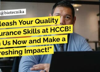 "Unleash Your Quality Assurance Skills at HCCB! Join Us Now and Make a Refreshing Impact!"