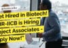 Get Hired in Biotech! CSIR-IICB is Hiring Project Associates – Apply Now! CSIR-IICB MSc Biotech Project Associate Recruitment