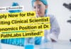 Apply Now for the Exciting Clinical Scientist – Genomics Position at Dr. Lal PathLabs Limited! Dr. Lal PathLabs Limited Clinical Scientist – Genomics Recruitment - Apply Now!