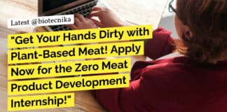 Product Development Intern at Zero Meat - Apply Now!