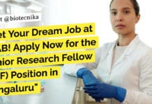Get Your Dream Job at IBAB! Apply Now for the Junior Research Fellow (JRF) Position in Bengaluru IBAB JRF Job Recruitment - MSc Life Sciences Apply