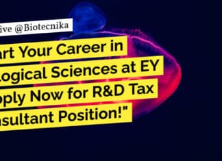 EY Biological Sciences Recruitment - Apply Online Now!