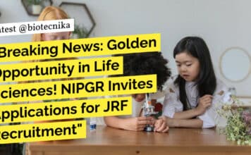 Breaking News: Golden Opportunity in Life Sciences! NIPGR Invites Applications for JRF Recruitment NIPGR Life Sciences JRF Recruitment - Applications Invited Now!