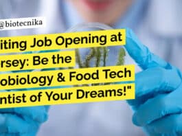 "Exciting Job Opening at Diversey: Be the Microbiology & Food Tech Scientist of Your Dreams!"