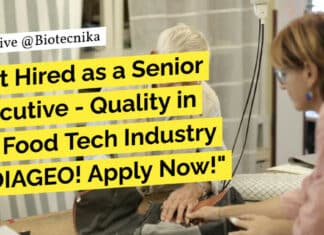 Microbiology Quality Executive Job at DIAGEO - Food Tech Apply Online