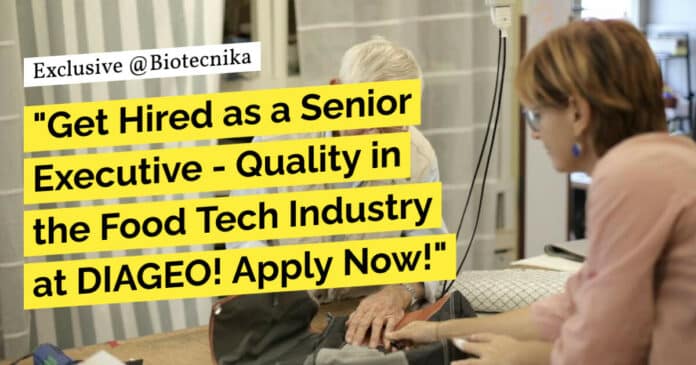 Microbiology Quality Executive Job at DIAGEO - Food Tech Apply Online
