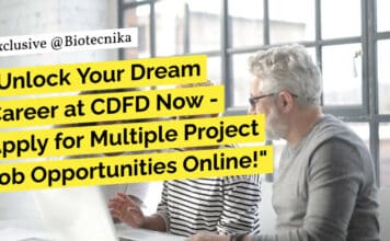 "Unlock Your Dream Career at CDFD Now - Apply for Multiple Project Job Opportunities Online!"