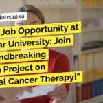 "Exciting Job Opportunity at Bharathiar University: Join the Groundbreaking Research Project on Colorectal Cancer Therapy!"