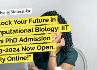 IIT Delhi PhD Admission 2023-2024 in Computational Biology, Apply Online