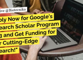 "Apply Now for Google's Research Scholar Program 2023 and Get Funding for Your Cutting-Edge Research!"