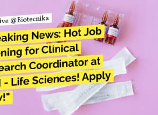 "Breaking News: Hot Job Opening for Clinical Research Coordinator at SJRI - Life Sciences! Apply Now!"