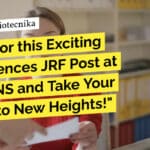 "Apply for this Exciting Life Sciences JRF Post at NIMHANS and Take Your Career to New Heights!"