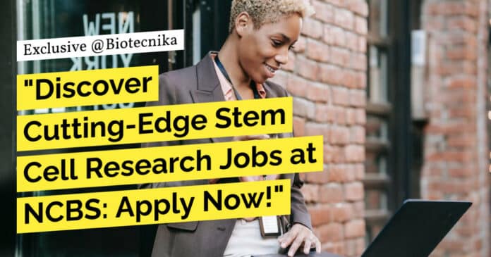 NCBS Project Associate Positions in Centre for Brain & Mind Program