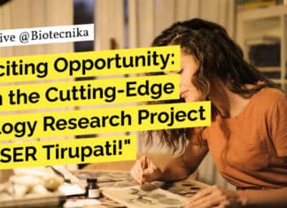 MSc Biology Job Openings at IISER Tirupati - Apply Now