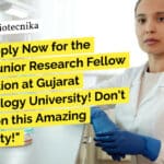 Hurry! Apply Now for the Exciting Junior Research Fellow (JRF) Position at Gujarat Biotechnology University! Don’t Miss Out on this Amazing Opportunity! Gujarat Biotechnology University Vacancies - JRF Recruitment