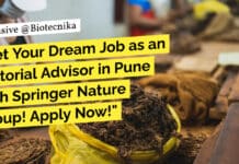 Get Your Dream Job as an Editorial Advisor in Pune with Springer Nature Group! Apply Now! "Get Your Dream Job as an Editorial Advisor in Pune with Springer Nature Group! Apply Now!"