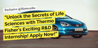 "Unlock the Secrets of Life Sciences with Thermo Fisher's Exciting R&D Internship! Apply Now!"