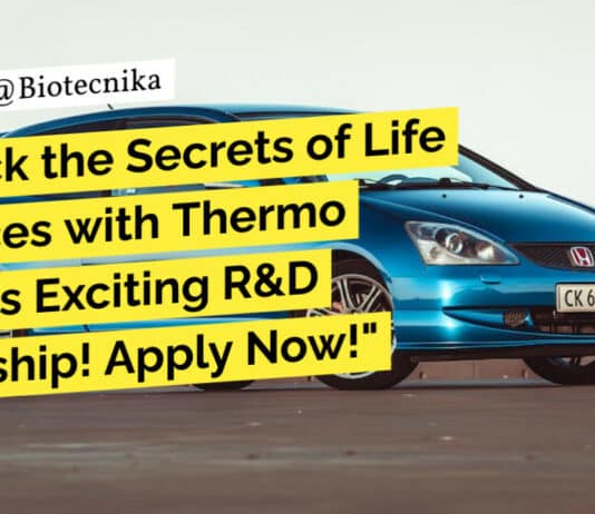 "Unlock the Secrets of Life Sciences with Thermo Fisher's Exciting R&D Internship! Apply Now!"