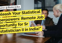 Unleash Your Statistical Superpowers: Remote Job Opportunity for Sr Biostatistician II in India! "Unleash Your Statistical Superpowers: Remote Job Opportunity for Sr Biostatistician II in India!"