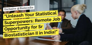 "Unleash Your Statistical Superpowers: Remote Job Opportunity for Sr Biostatistician II in India!"