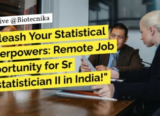 "Unleash Your Statistical Superpowers: Remote Job Opportunity for Sr Biostatistician II in India!"