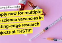 Apply Now For Multiple Life Science Vacancies in Cutting-Edge Research Projects at THSTI! "Apply now for multiple life science vacancies in cutting-edge research projects at THSTI!"