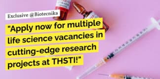 "Apply now for multiple life science vacancies in cutting-edge research projects at THSTI!"