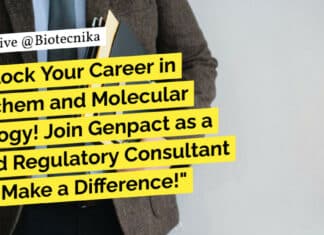 Genpact Mol Bio Job - Biochem, Applied Genetics & Biotech Apply Online