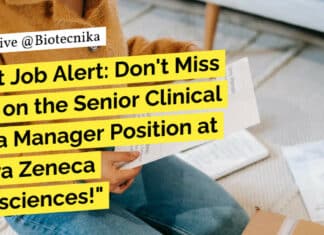 Hot Job Alert: Don’t Miss Out on the Senior Clinical Data Manager Position at Astra Zeneca Lifesciences! "Hot Job Alert: Don't Miss Out on the Senior Clinical Data Manager Position at Astra Zeneca Lifesciences!"